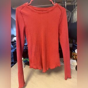 FREE PEOPLE WAFFLE THERMAL